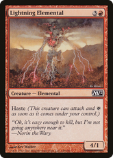 Elemental do Relâmpago / Lightning Elemental - Magic: The Gathering - MoxLand